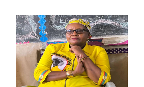 NRM woman dressed in yellow